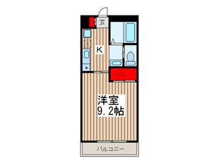 クレセント21の物件間取画像